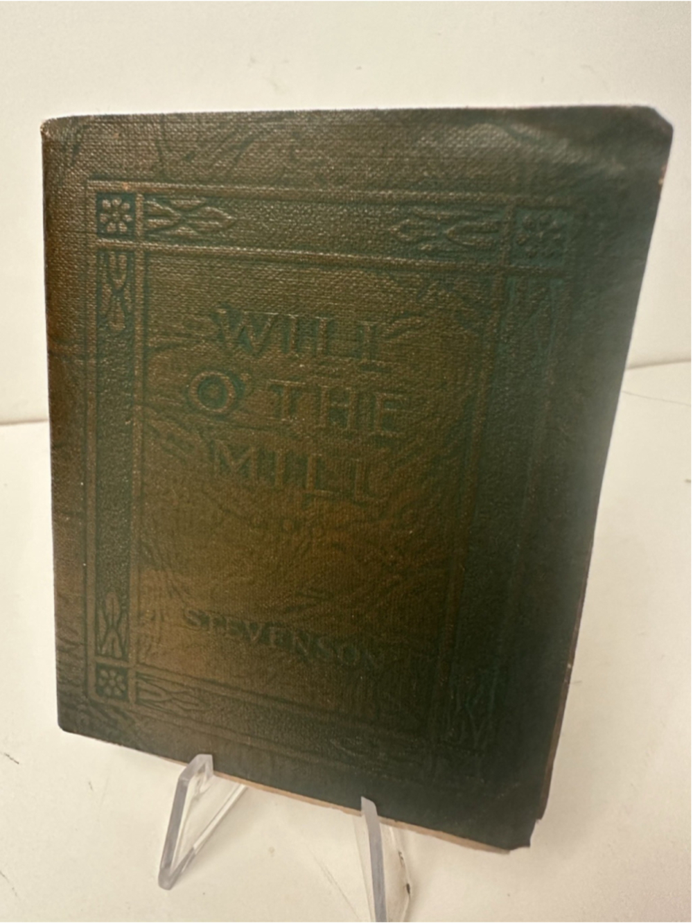 Vintage Little Leather Library Will O' The Mill Markheim Robert Louis Stevenson